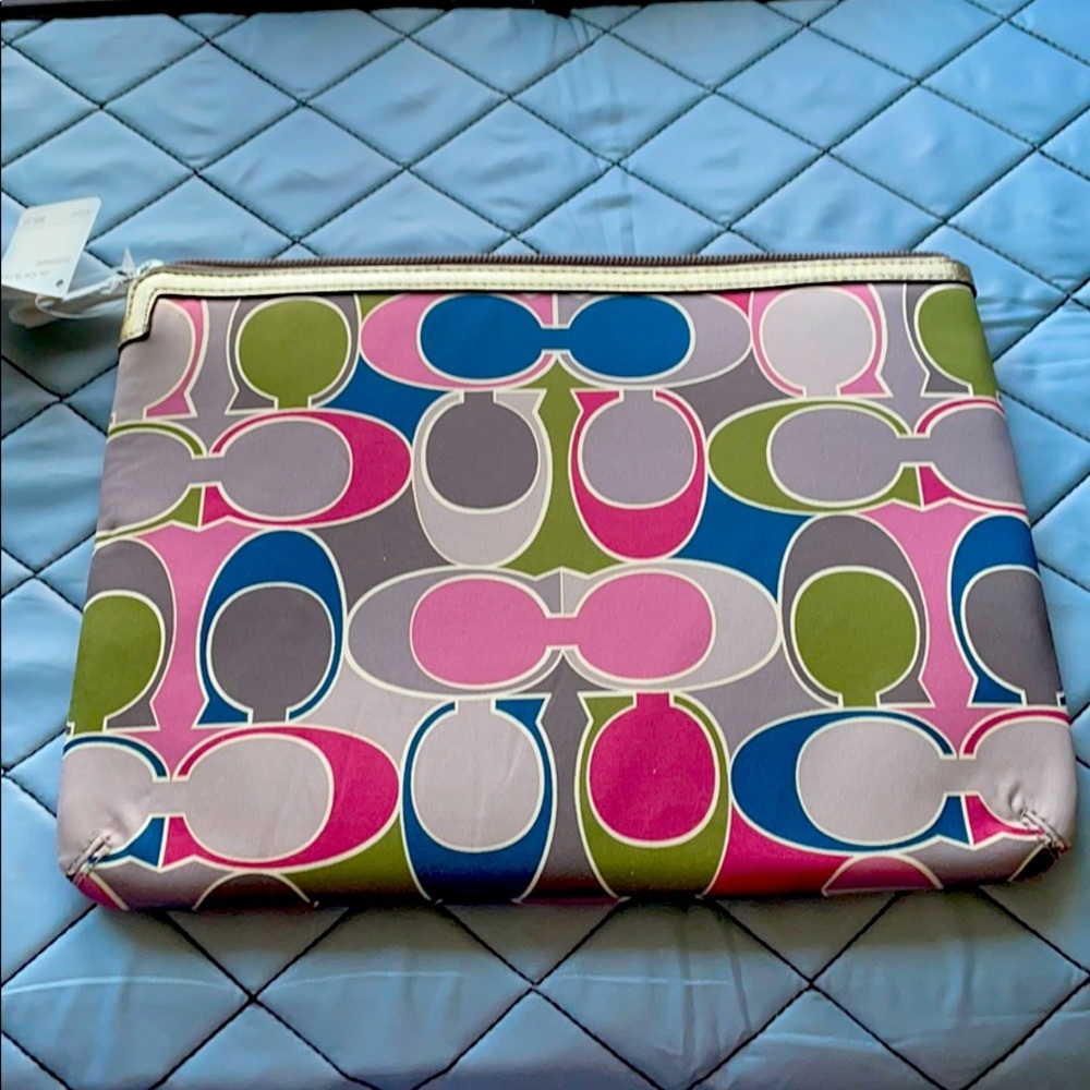 Coach Gallery Scarf TABLET/IPad SLEEVE Case NWT